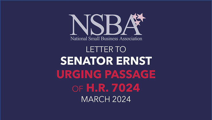 Reinstating Section 174 R&D tax provisions is vital to small business.  