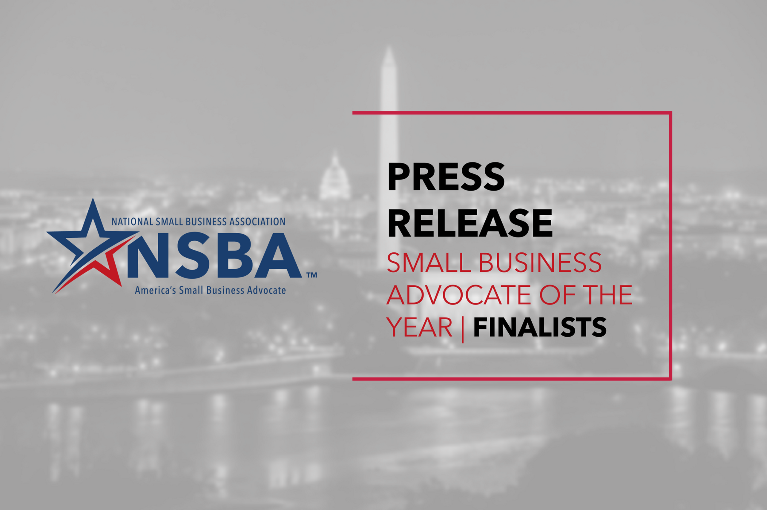 PRESS | NSBA Announces Finalists for Advocate of the Year Award 2024