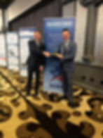 Congressman Nunn (R-Iowa) with NSBA President and CEO Todd McCracken at SBC 2025.